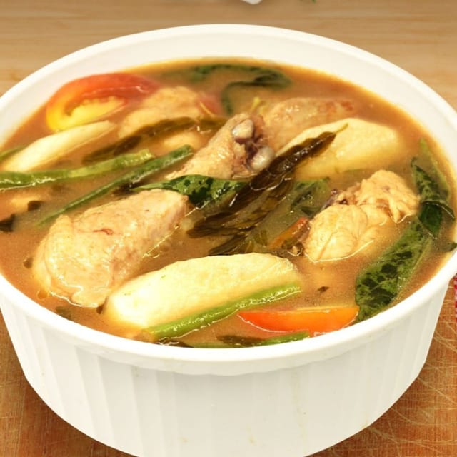 Sinampalukang Manok (Chicken Sinigang).