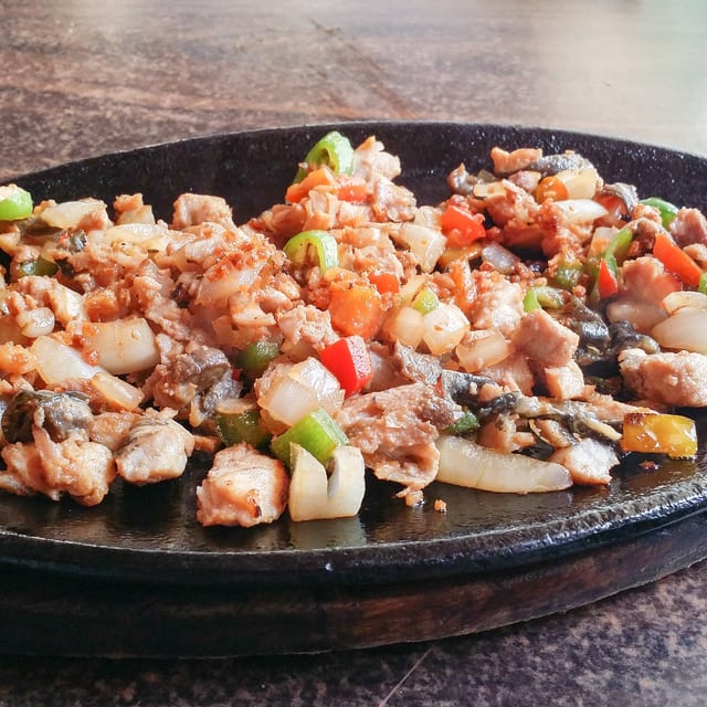 Sizzling Sisig Bangus.