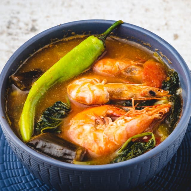 Shrimp Sinigang.