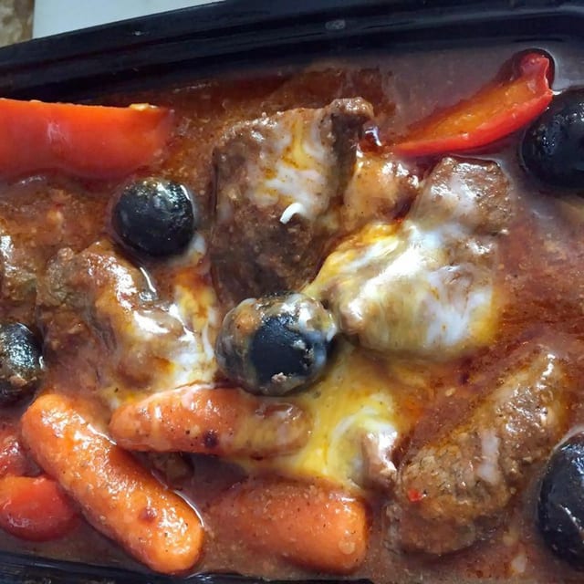 Beef Caldereta.