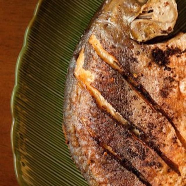 Fried Pampano.